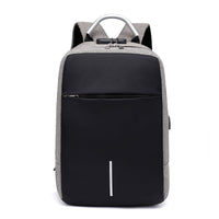Waterproof Anti-Theft Backpack with USB Charging Port – SafeCarry