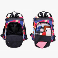 Waterproof Anti-Theft Women's Backpack with Multiple Compartments – Autumn Magic SafeHold