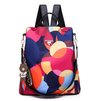 Waterproof Anti-Theft Women's Backpack with Multiple Compartments – Autumn Magic SafeHold