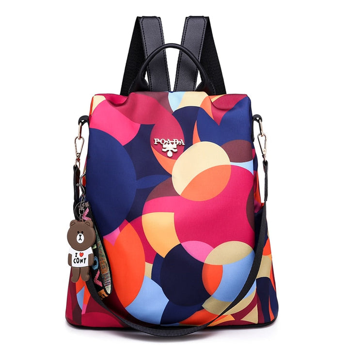 Waterproof Anti-Theft Women's Backpack with Multiple Compartments – Autumn Magic SafeHold