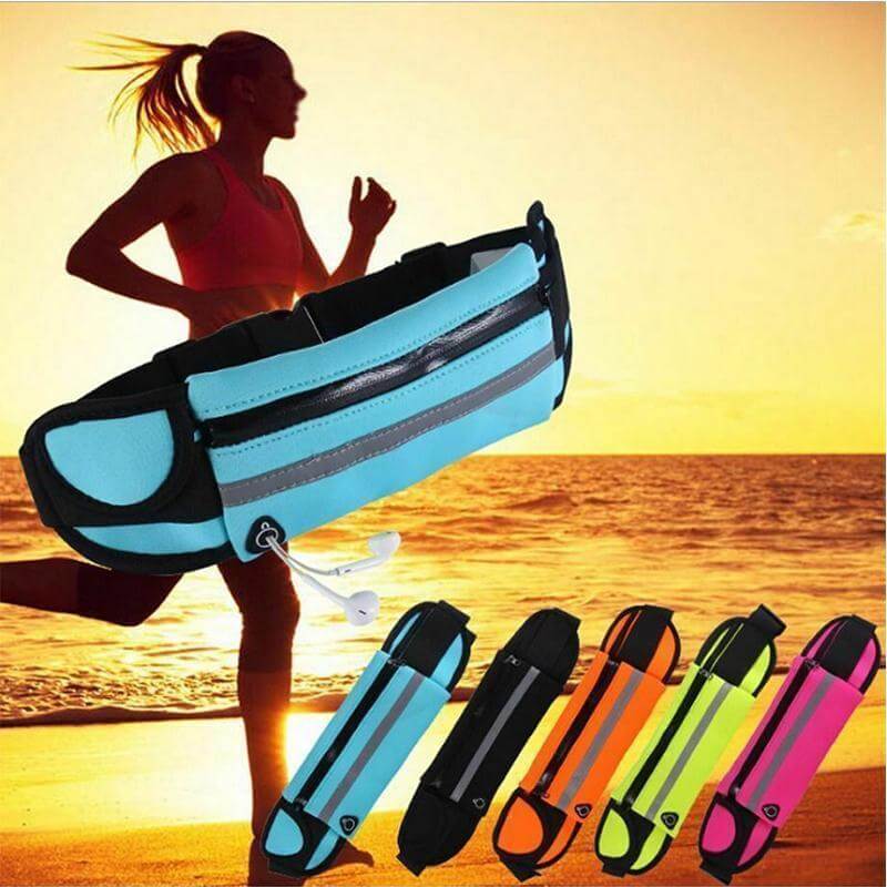 Water-resistant Running Belt – 1+1 FREE Fitness and Travel Bag