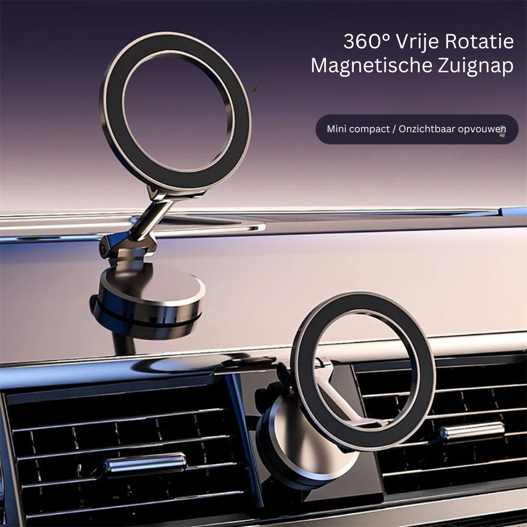 Magnetisk mobilholder med metallbase – GripMount (1+1 GRATIS)