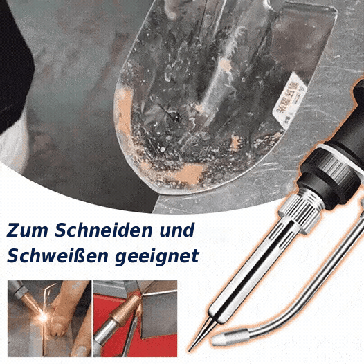 Lightweight handheld welding and cutting tool with 20-second heat-up time