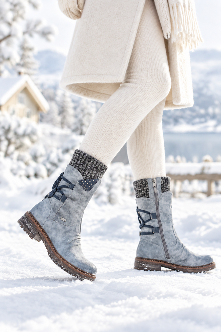 Damen-Winterstiefel für Herbst und Winter – Sienna