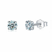 Small Cubic Zirconia Earrings - Lynette