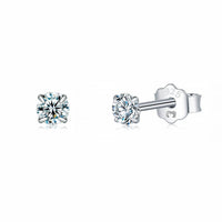 Small Cubic Zirconia Earrings - Lynette