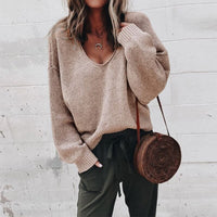 Strikket Oversized Damepullover - Aurora