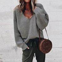 Strikket Oversized Damepullover - Aurora