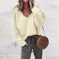 Strikket Oversized Damepullover - Aurora