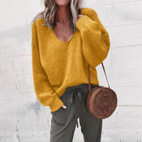 Strikket Oversized Damepullover - Aurora