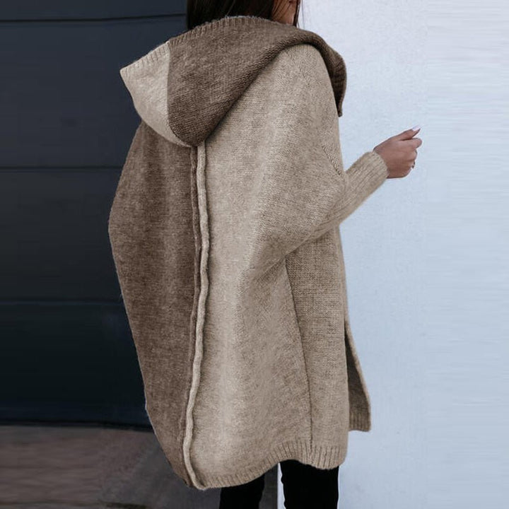 Women's Cardigan with Patchwork Design – Autumn Magic Amarelle