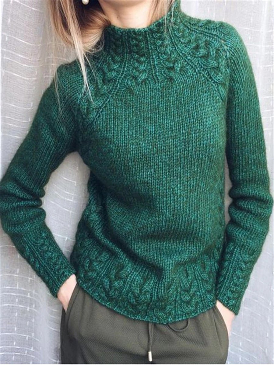 Soft knitted sweater with relaxed fit – Rana