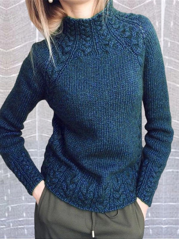 Soft knitted sweater with relaxed fit – Rana