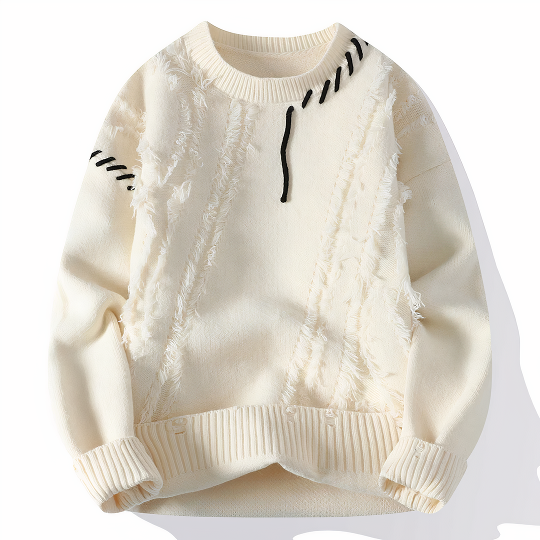Patchwork Men's Sweater - Jasper
