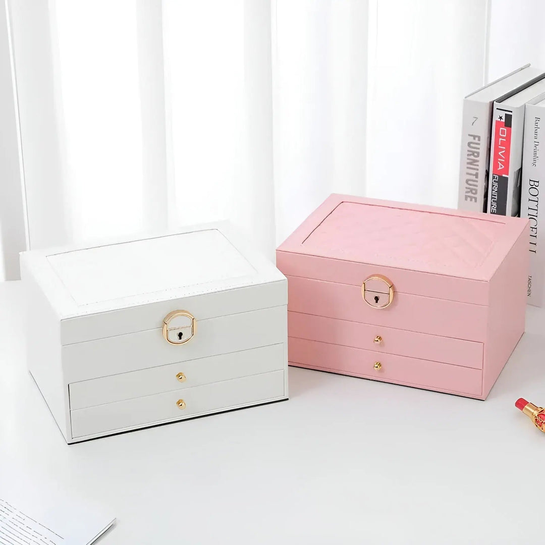Luxurious Multi-layer Jewelry Box – EleganceBox
