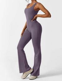 Backless Jumpsuit with Flared Pants – Liv