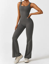Backless Jumpsuit with Flared Pants – Liv