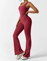 Backless Jumpsuit with Flared Pants – Liv