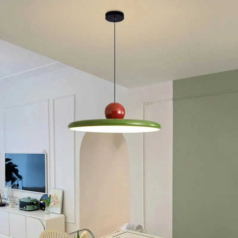 Trendy Bauhaus glas-hængelampe - LunaBau