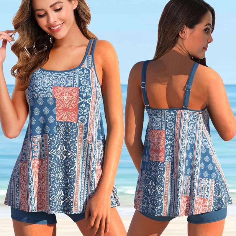 Plus-Size Tankini für Strand & Schwimmbad - Marielle