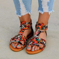 Bunte Sandalen - Fiadora