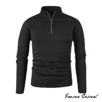 Turtleneck Sweater with Zipper | Thicker Sweater with Half Zipper
