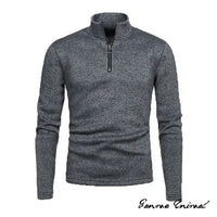 Turtleneck Sweater with Zipper | Thicker Sweater with Half Zipper