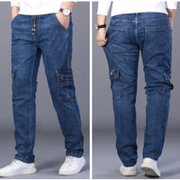 Jeans de invierno Dexter de gran tamaño | Denim con varios bolsillos