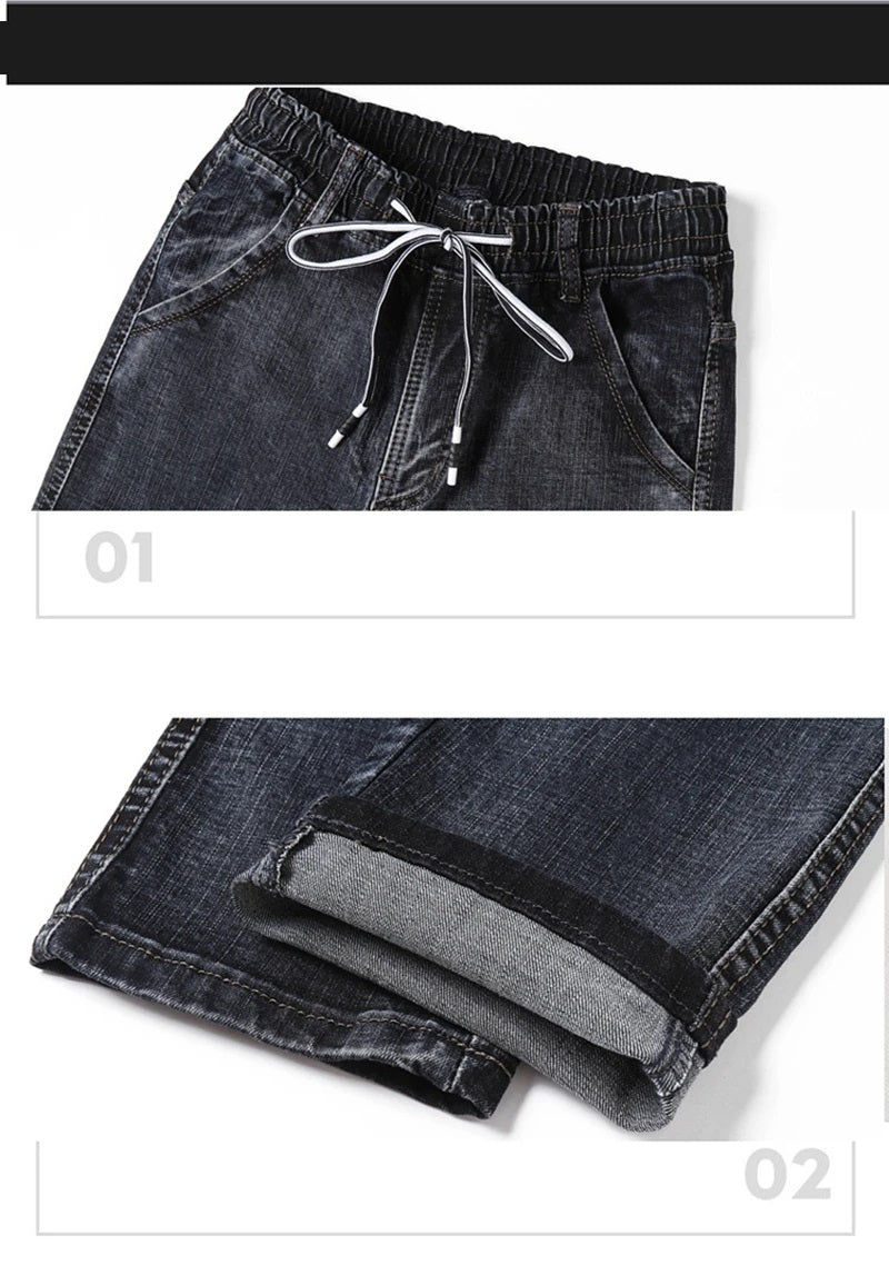 Jeans de invierno Dexter de gran tamaño | Denim con varios bolsillos