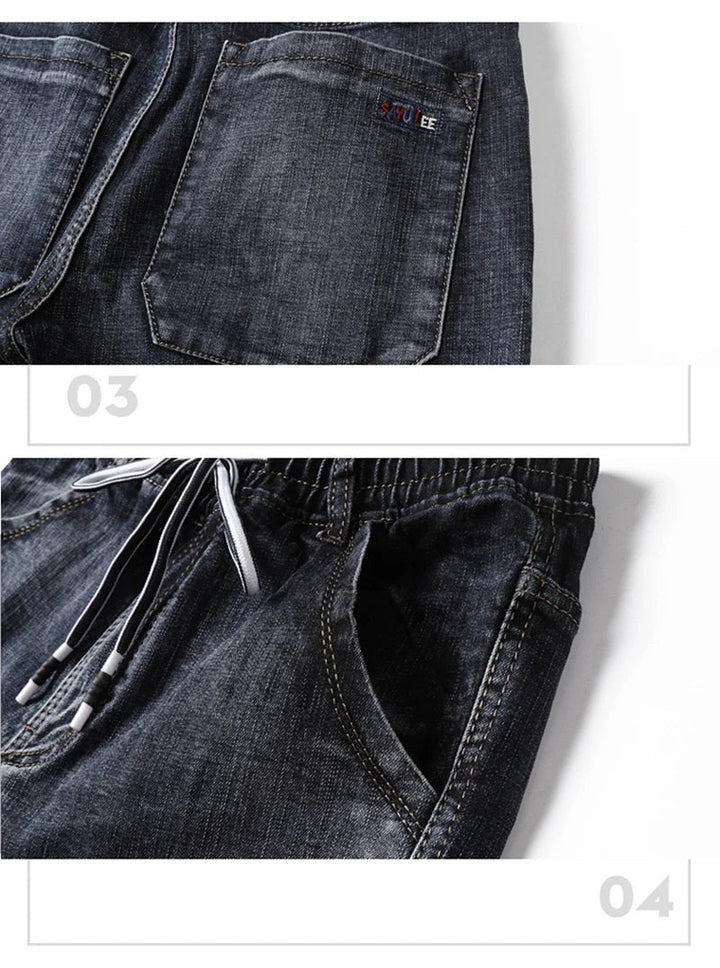 Jeans de invierno Dexter de gran tamaño | Denim con varios bolsillos