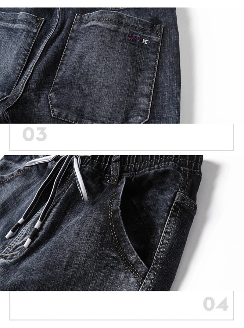 Jeans de invierno Dexter de gran tamaño | Denim con varios bolsillos
