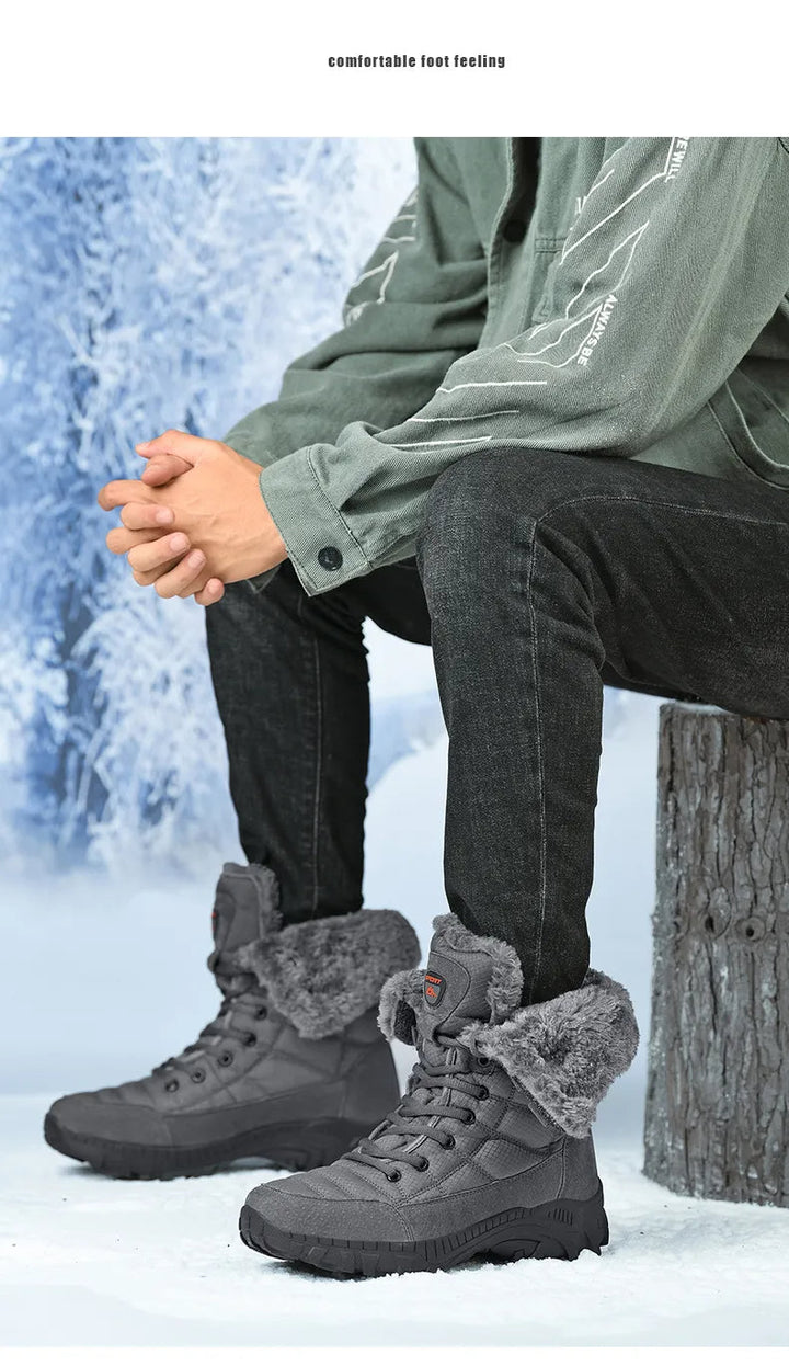 Winter hiking boots | Large and sturdy snow stompers