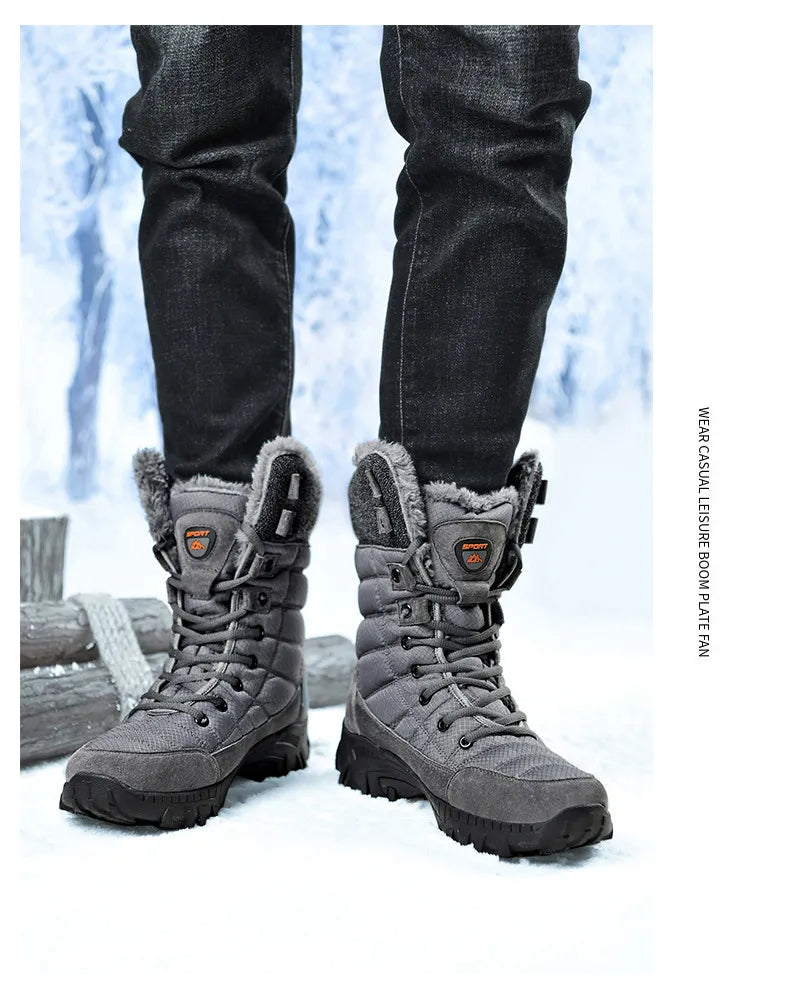 Winter hiking boots | Large and sturdy snow stompers