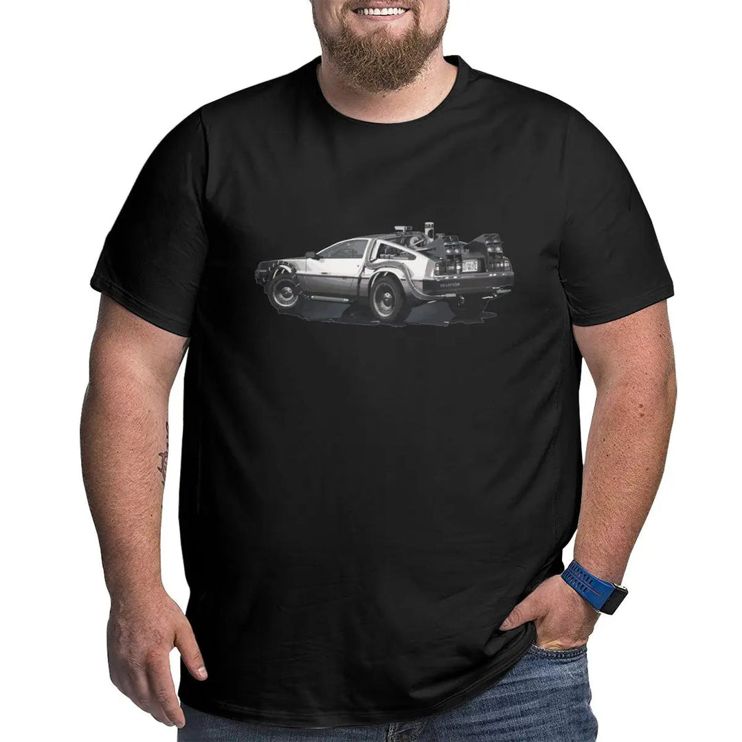 Joppe Retro Sci-Fi Time Verwerfung Top | Großes Hemd