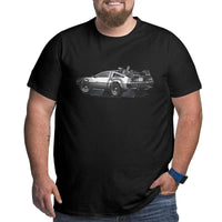 Joppe Retro Sci-Fi Time Verwerfung Top | Großes Hemd