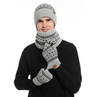 Set de invierno de 3 piezas | ¡Conjunto cálido y elegante para un invierno cálido!