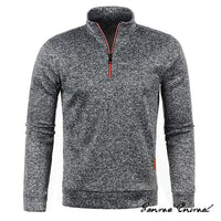 Turtleneck Sweater with Zipper | Thicker Sweater with Half Zipper