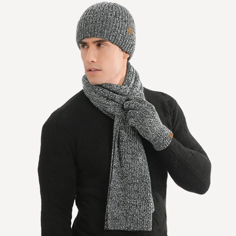 Conjunto de invierno genial | ¡Con gorro, bufanda y guantes geniales!