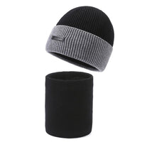 Wool Hat Set | Chill Knitted Men's Beanie and Scarf