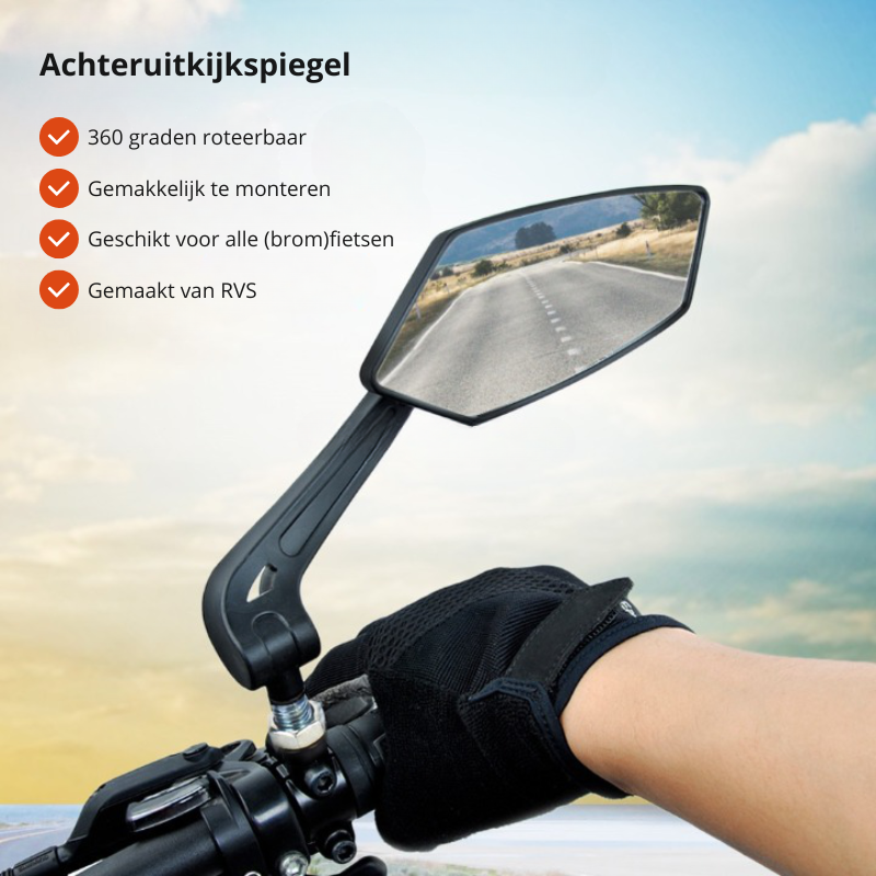 FlexiView | Det uundværlige (Moped-)cykelspejl til sikker kørsel