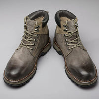 Leder-Winterschuhe | Echte Winter wärmer