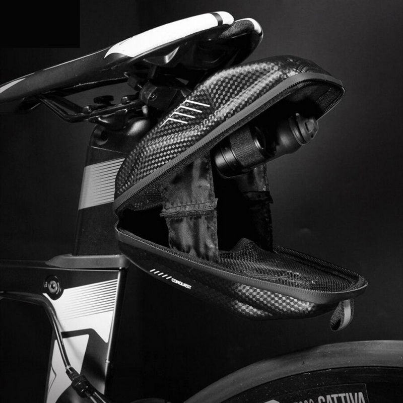 Easy Slide Saddlebag™ – Multifunctional, Hard Shell Case and Waterproof for Every Bike Tour