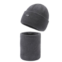 Wool Hat Set | Chill Knitted Men's Beanie and Scarf
