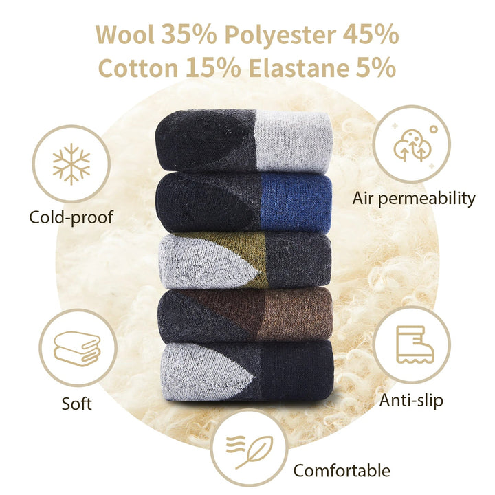 WinterSnug Socken | Bequeme Socken aus Merinowolle