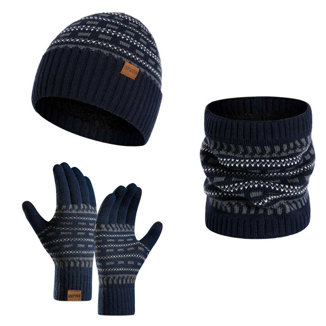 Set de invierno de 3 piezas | ¡Conjunto cálido y elegante para un invierno cálido!