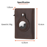 Air Wallet | Mit der sicheren und stilvollen Apple AirTag-Geldbörse können Sie beruhigt sein