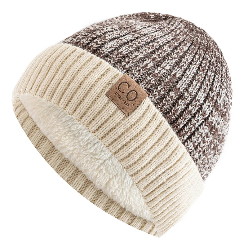 Vintage Vibe Mütze | Retro gefütterte Wintermütze