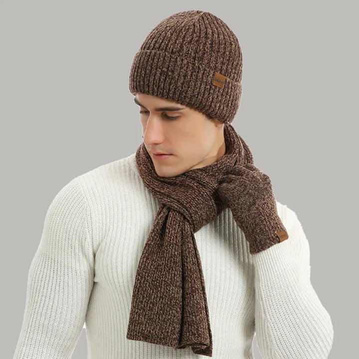 Conjunto de invierno genial | ¡Con gorro, bufanda y guantes geniales!