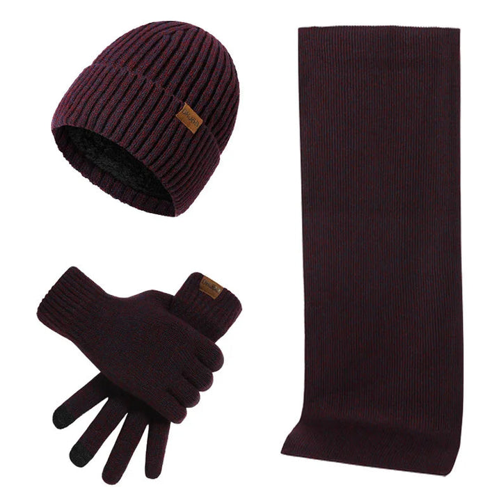 Conjunto de invierno genial | ¡Con gorro, bufanda y guantes geniales!