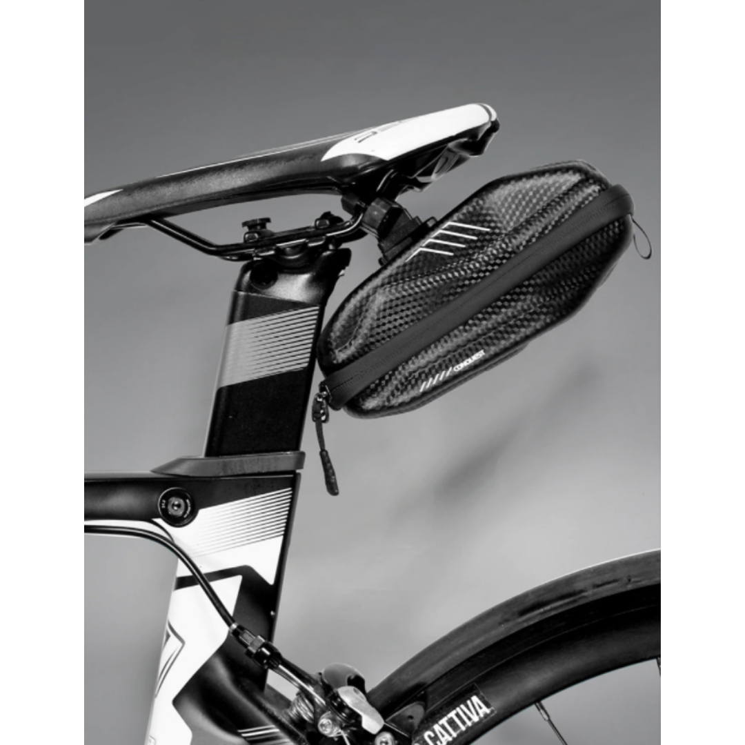 Easy Slide Saddlebag™ – Multifunctional, Hard Shell Case and Waterproof for Every Bike Tour
